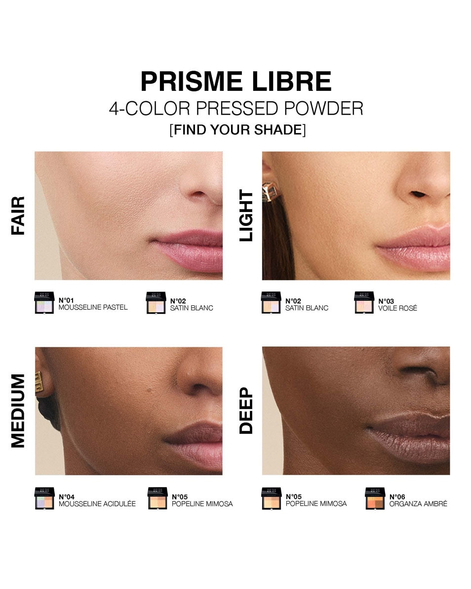 GIVENCHY COSMETICS PRISME LIBRE PRISME LIBRE 4-COLOR PRESSED POWDER H05 4