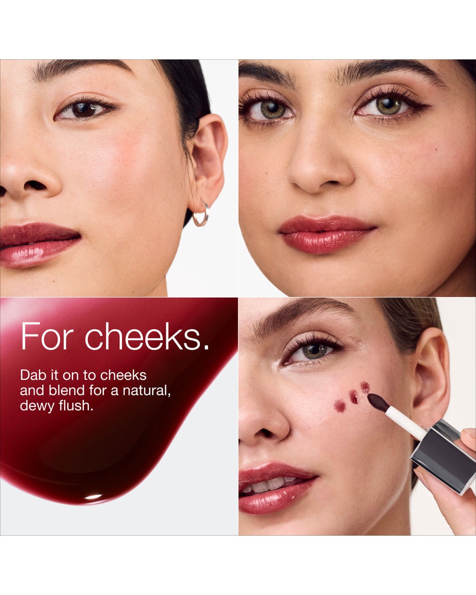 CLINIQUE Clinique Pop Lip + Cheek Oil Lipolie Pink Honey 4