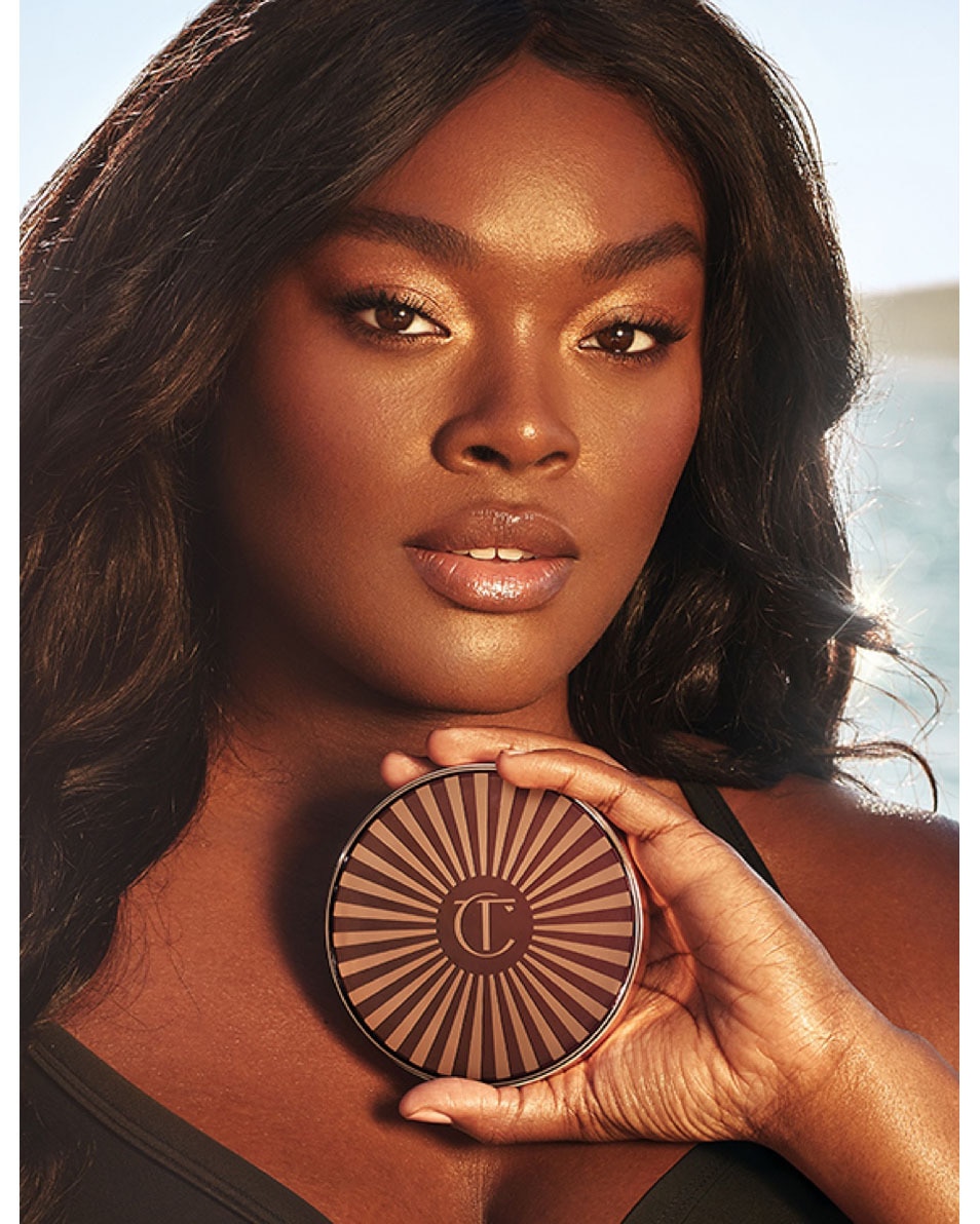 CHARLOTTE TILBURY Beautiful Skin Bronzer SHIMMERING BROWN 4