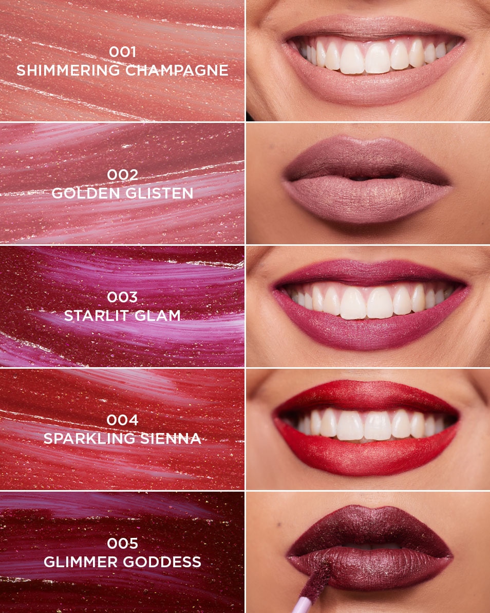 rouge à levres liquide brillant