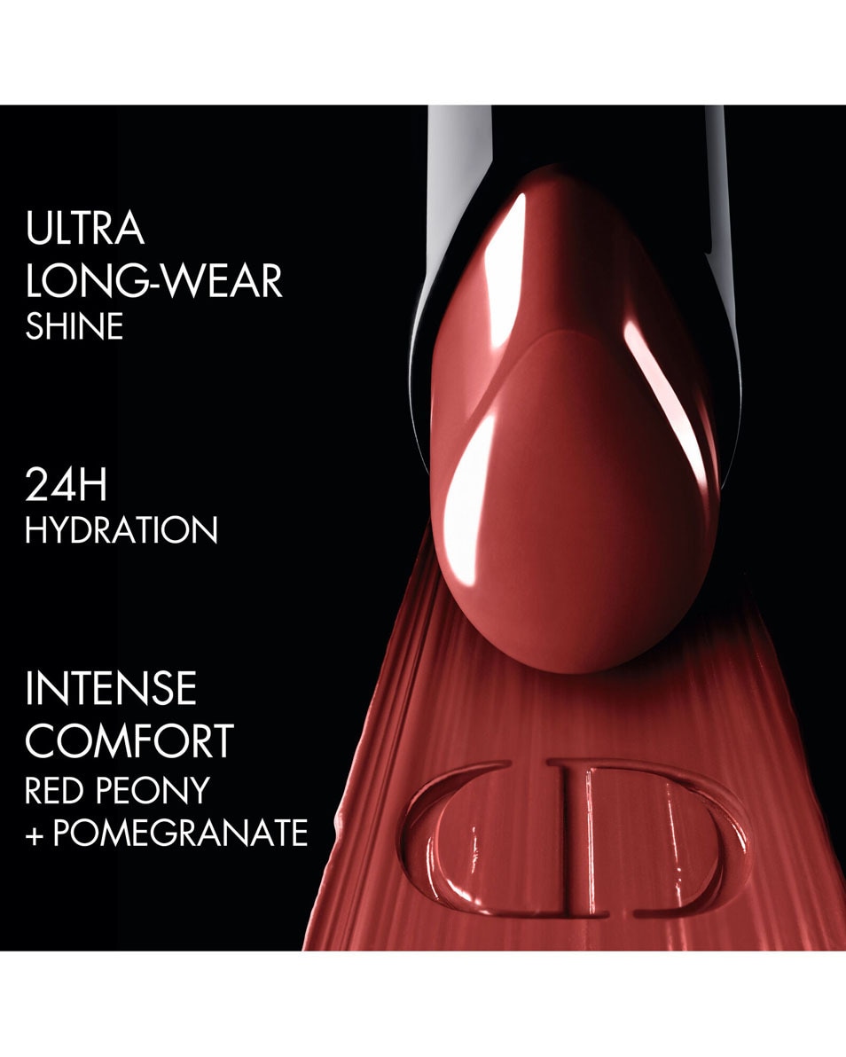 DIOR Rouge Dior On Stage - Ultra Longwear Shine Lipstick Ultra langhoudende lippenstift met glanzende finish 550 Red Shock 4