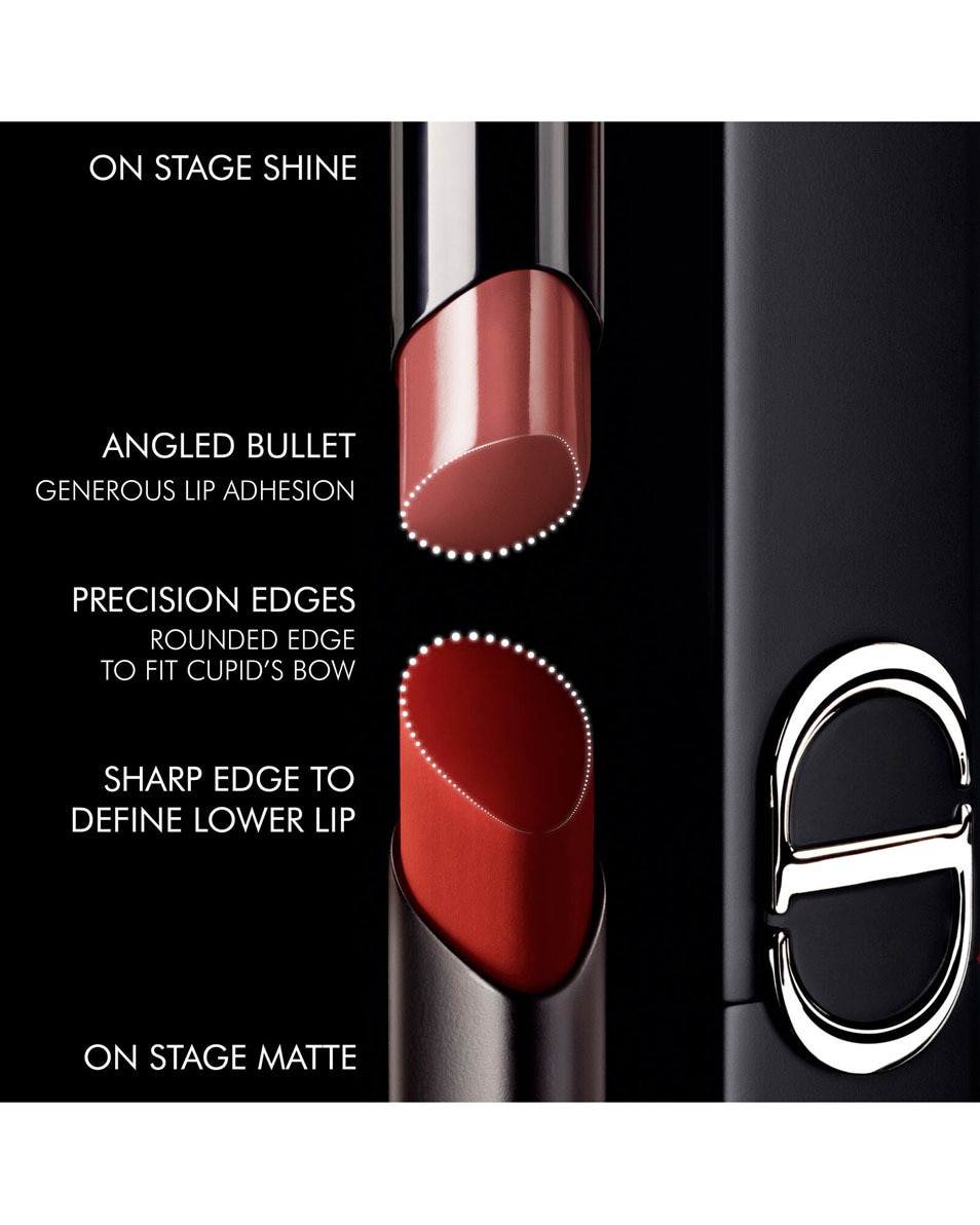 DIOR Rouge Dior On Stage - Ultra Longwear Shine Lipstick Ultra langhoudende lippenstift met glanzende finish 120 Iconic Rose 4