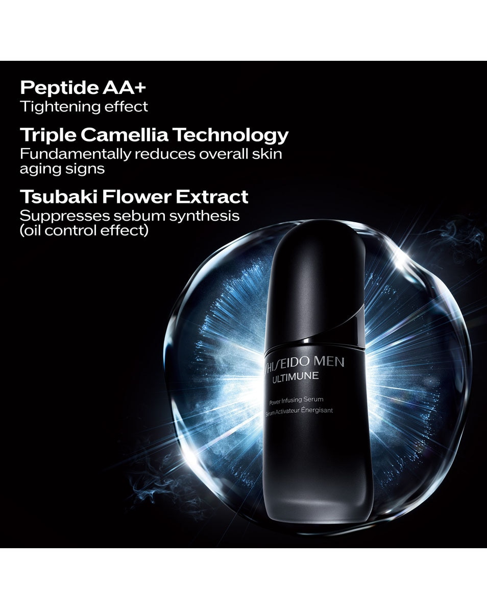 SHISEIDO Men Ultimune Sérum Activateur Énergisant 50 ML 4