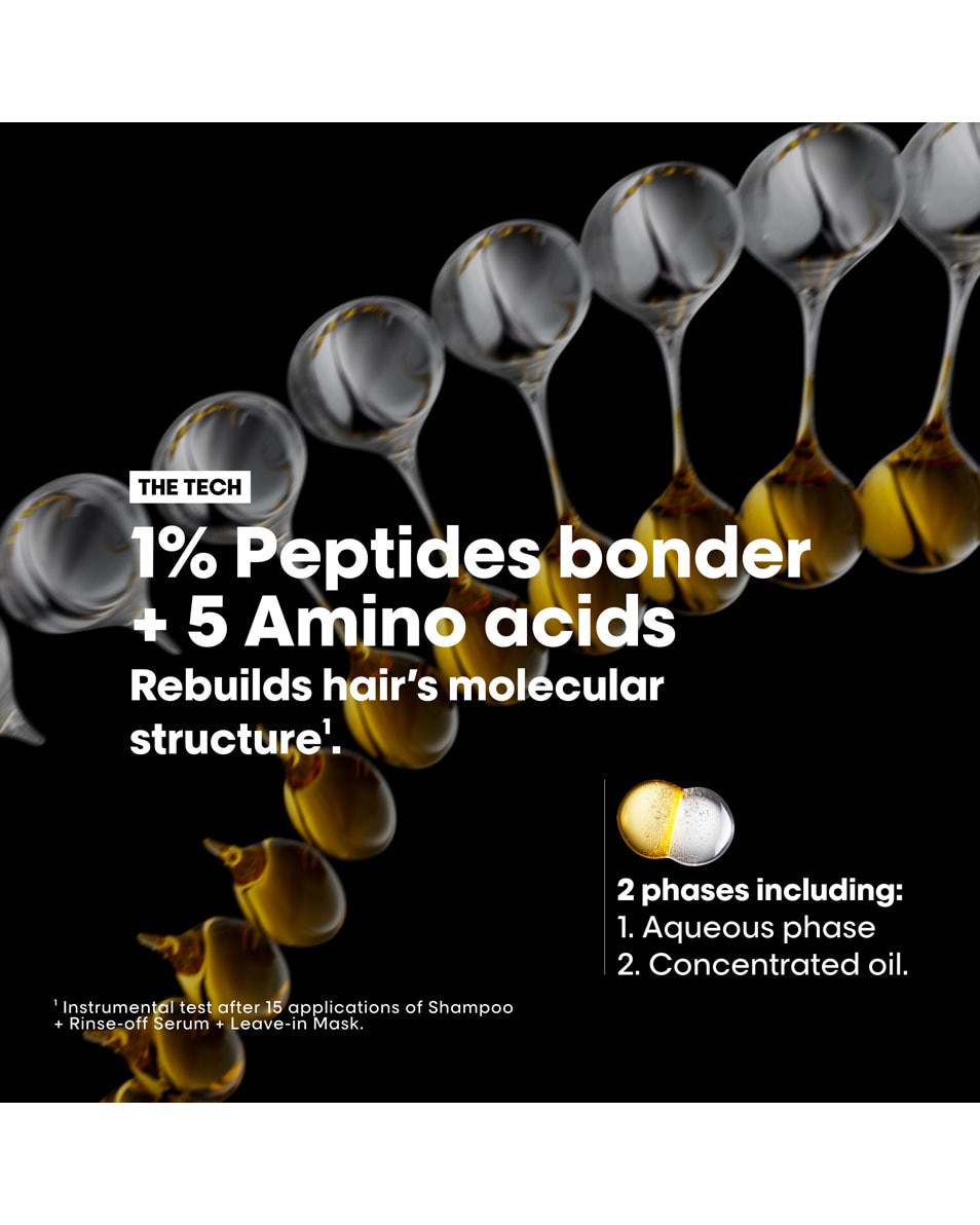 L'OREAL PROFESSIONNEL Absolut Repair Molecular Huile Bi-Phase - pour tous types de cheveux abîmés 90 ML 4