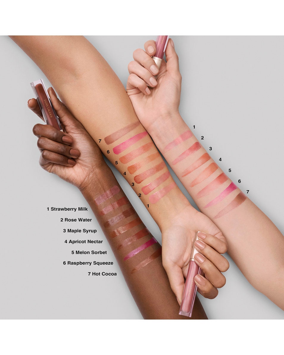 ESTÉE LAUDER Glossy Pout Lip oil STRAWBERRY MILK 4