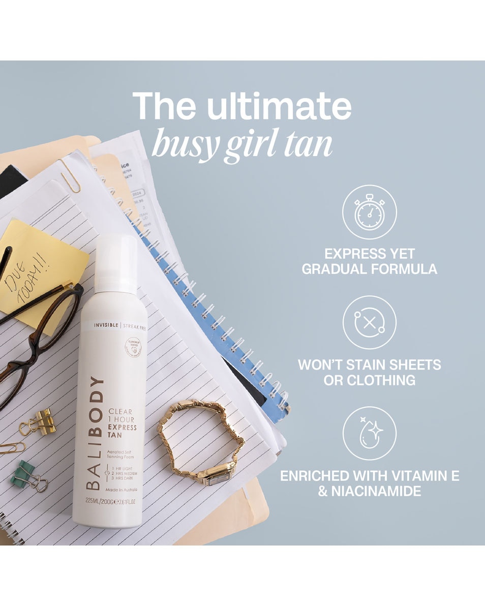 BALI BODY Clear 1 Hour Express Self Tan Autobronzant 225 ML 4