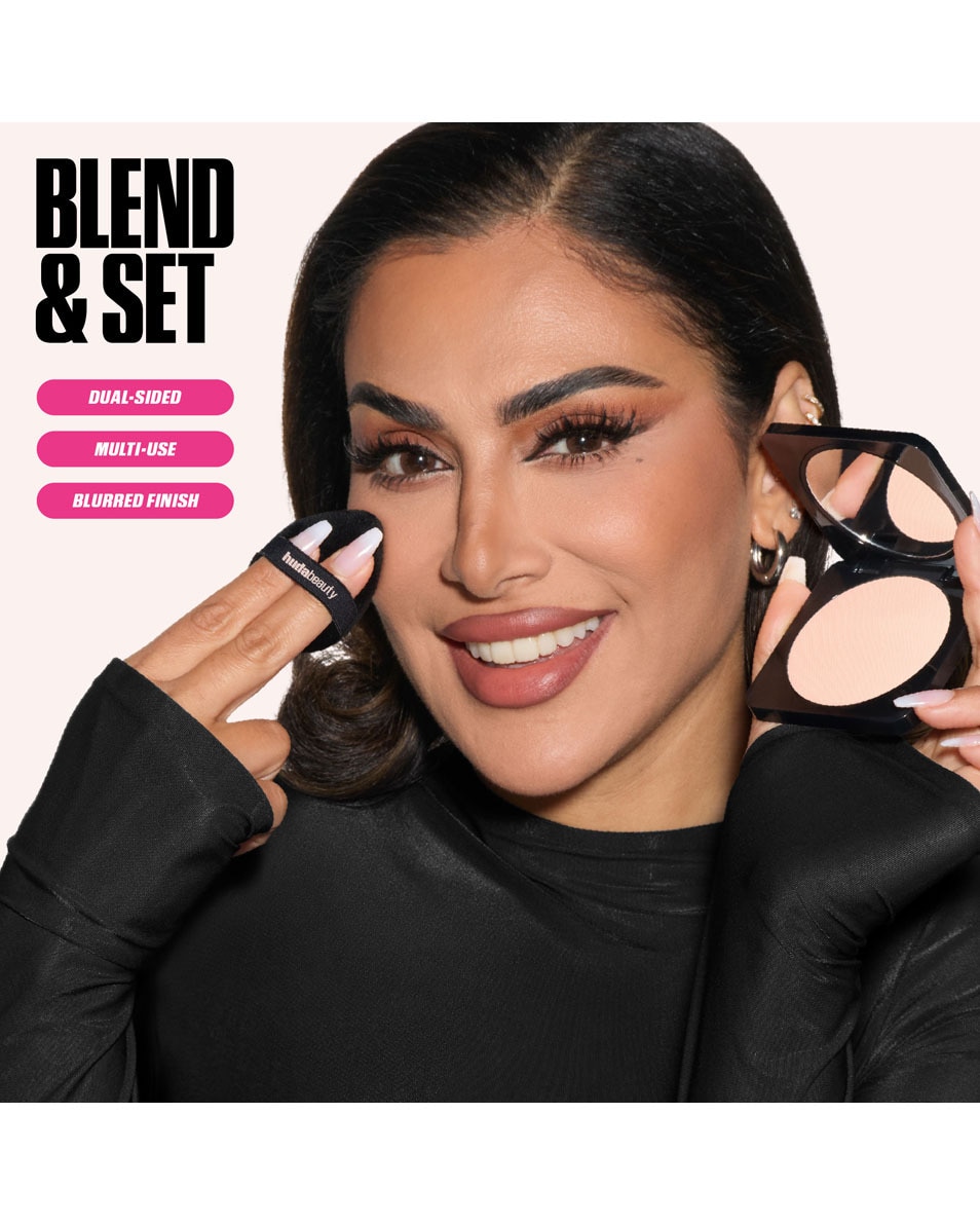 HUDA BEAUTY EASY BAKE MARSHMALLOW PUFF & SPONGE 1 ST 4