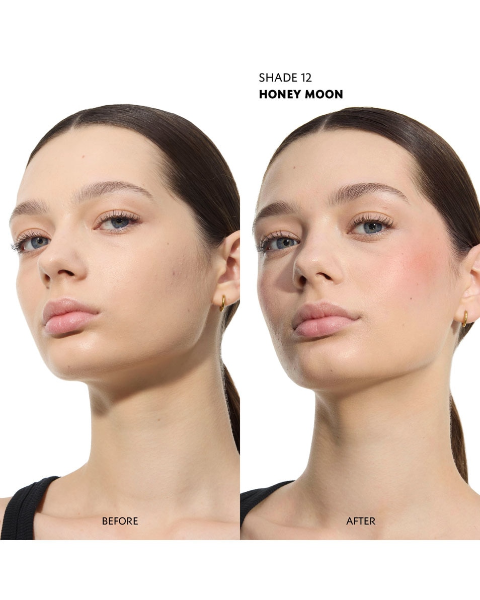 YVES SAINT LAURENT Make Me Blush Bold Blurring Blush En Poudre - Fard À Joues Ultra-Sensoriel Et Soyeux - Fini Pailleté Honey Moon 4