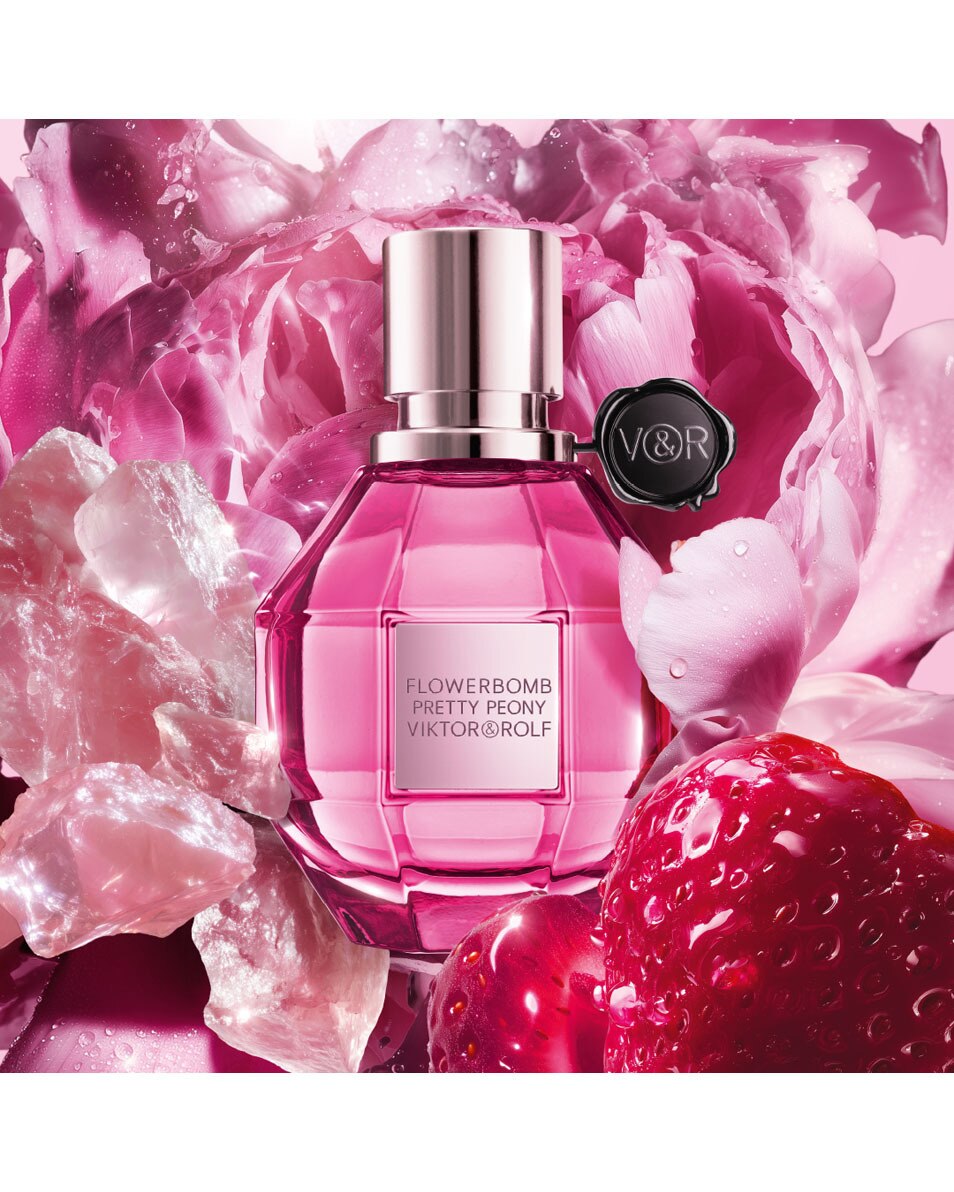 VIKTOR & ROLF Flowerbomb Pretty Peony Eau De Parfum - Bloemig Fruitig Parfum Voor Dames 100 ML 4