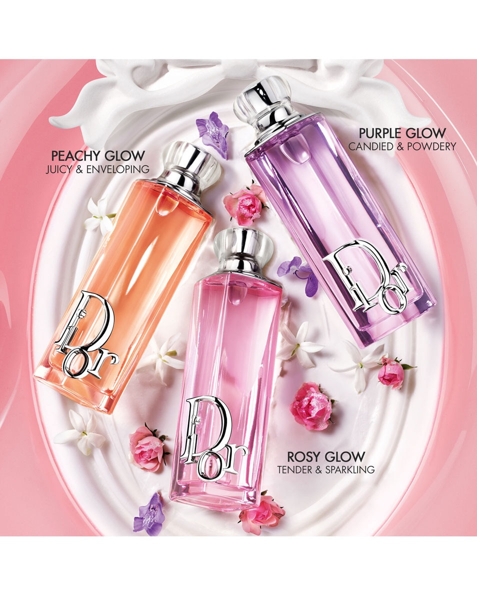 DIOR Dior Addict Rosy Glow - Eau de Parfum Gourmand parfum voor dames - noten van roos en lychee 100 ML