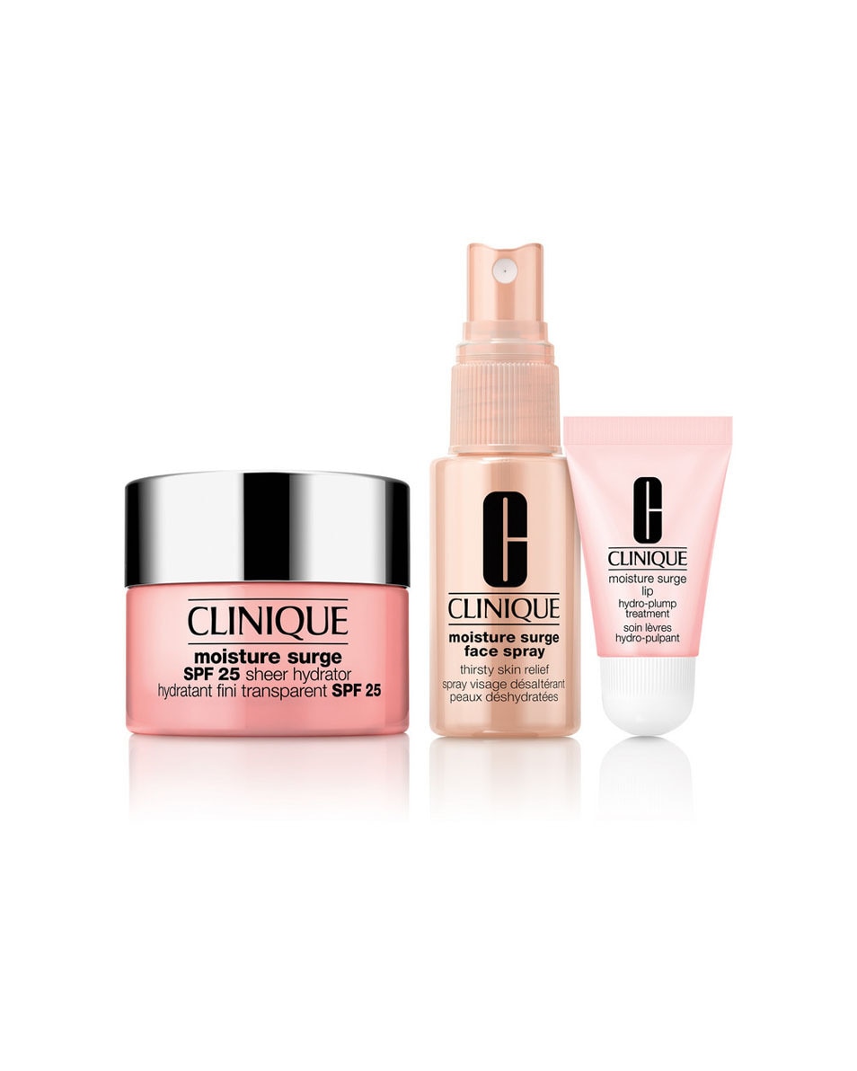 CLINIQUE Moisture Surge Hydrate + Protect Skincare Set 3 ST 4