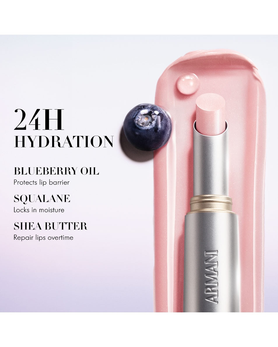 ARMANI BEAUTY Prisma Flash Baume À Lèvres - Haute Intensité De Couleur Et Brillance - Avec De L'Huile De Myrtille Et Du Squalane Mirror Flash 4