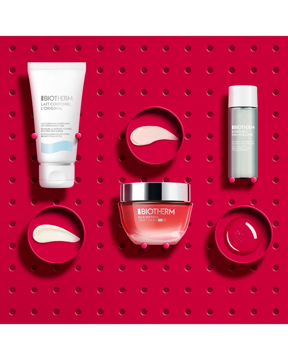 BIOTHERM Blue Peptides Skin Fitness Set Voor Vrouwen: Tight It Now Or Never – Blue Peptides Uplift SPF 30 Set 1 ST 4