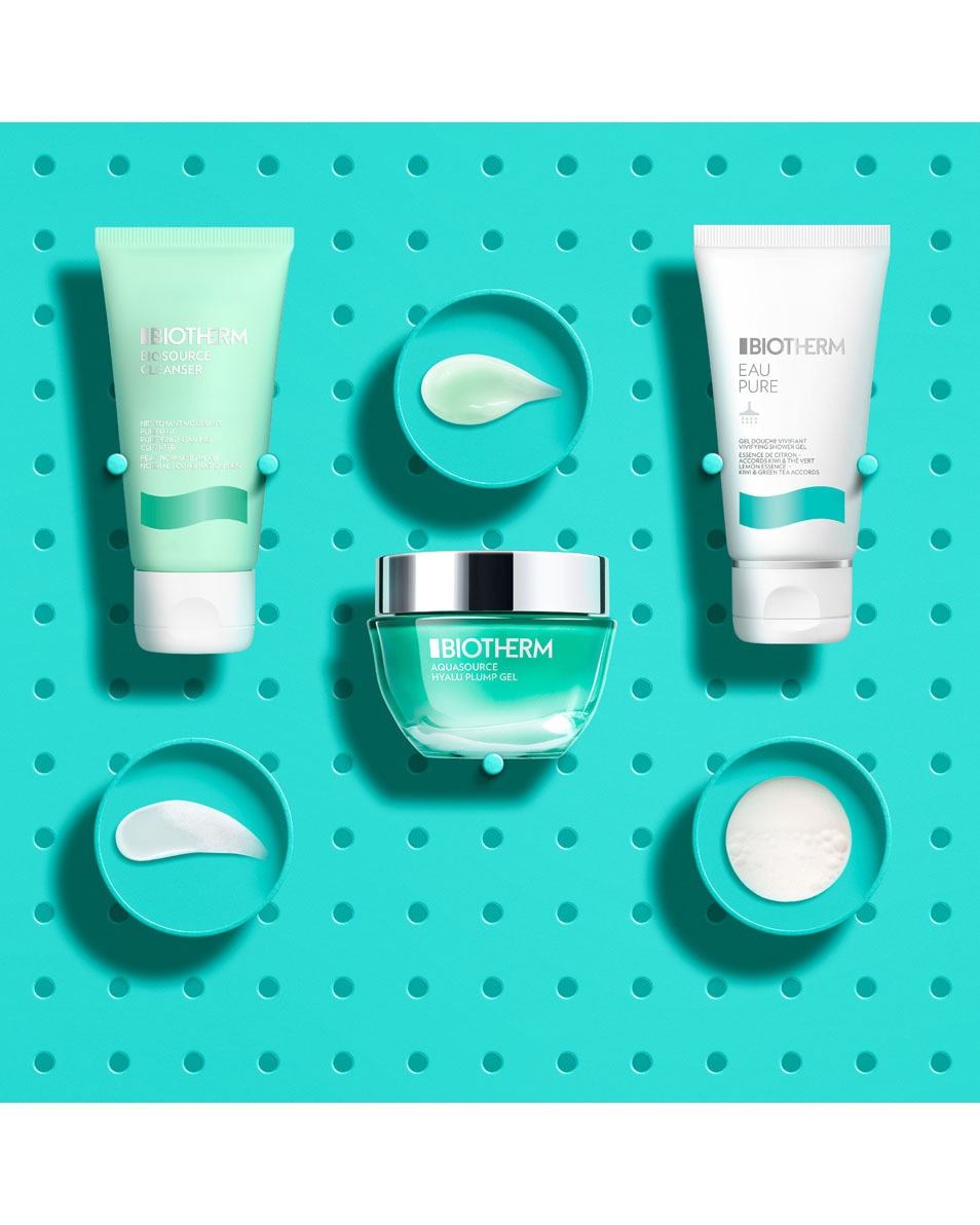 BIOTHERM Dew It Better Biotherm Skin Fitness Set Pour Femmes : DEW IT BETTER – AQUASOURCE HYALU PLUMP SET, Routine d'Hydratation Complète 1 ST 4