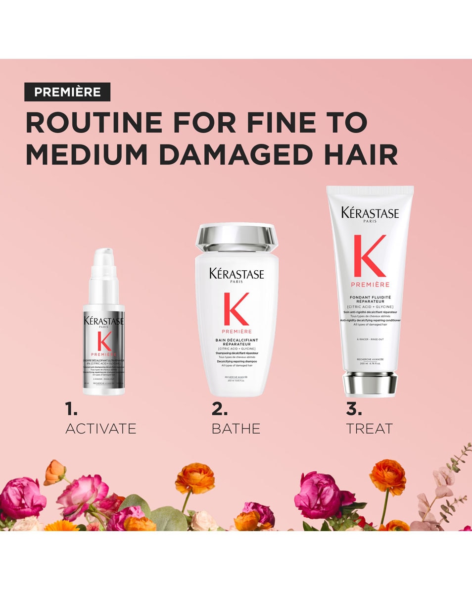 KÉRASTASE Première Lenteset Rituel de soin capillaire pour tous types de cheveux abîmés 3 ST 4