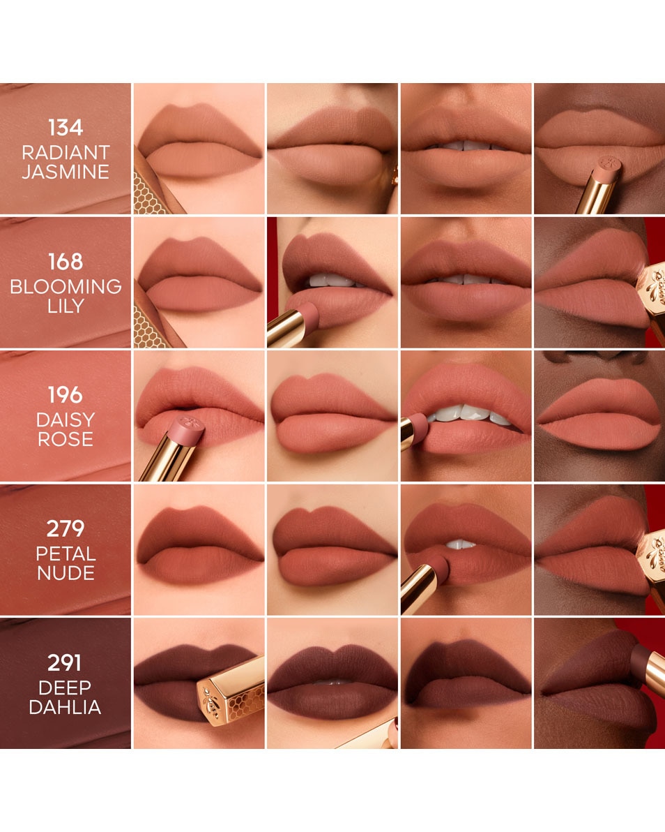 GUERLAIN Kiss Kiss Honey-Infused Intense Lipstick 291 DEEP DAHLIA 4