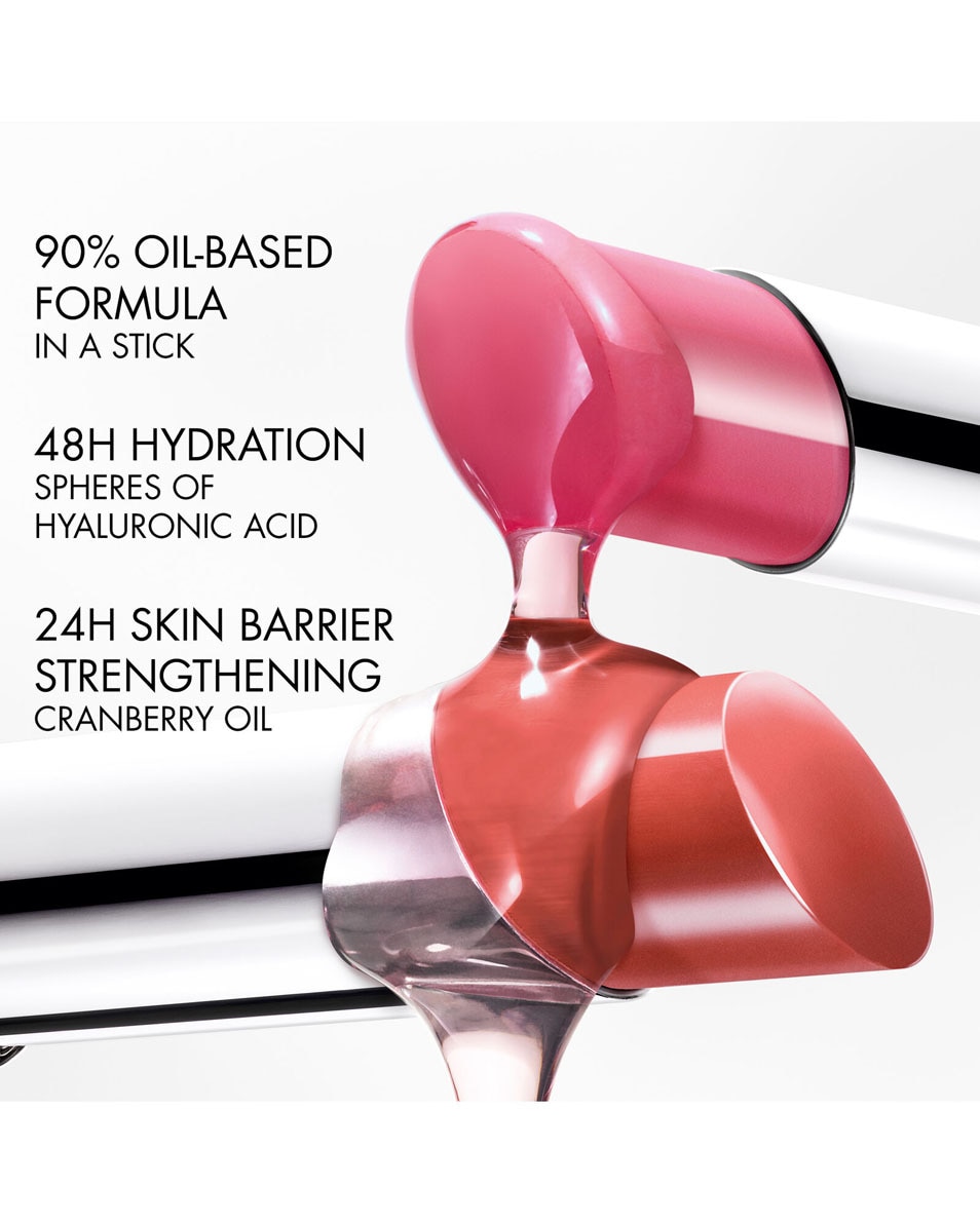 DIOR Dior Addict Glass Lipstick - Hydrating Lip Gloss Stick Gloss en stick ultra-brillant hydratant 184 Gem Dior - Sparkly 4