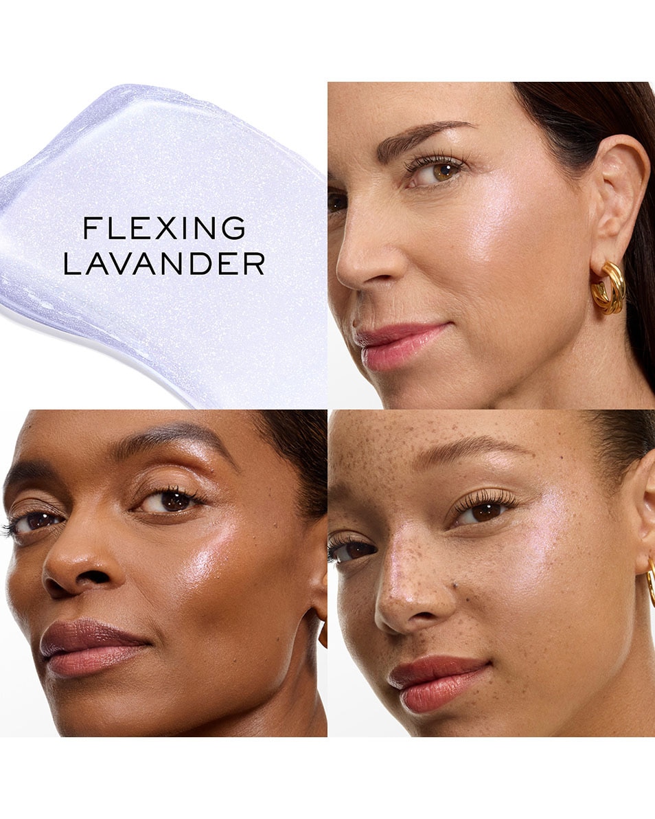 LANCÔME Teint Idôle Ultra Wear Shape Stick Glow Highlighter – Glass-Skin-Effect – 24 Uur Langhoudend 01 Flexing Lavender 4