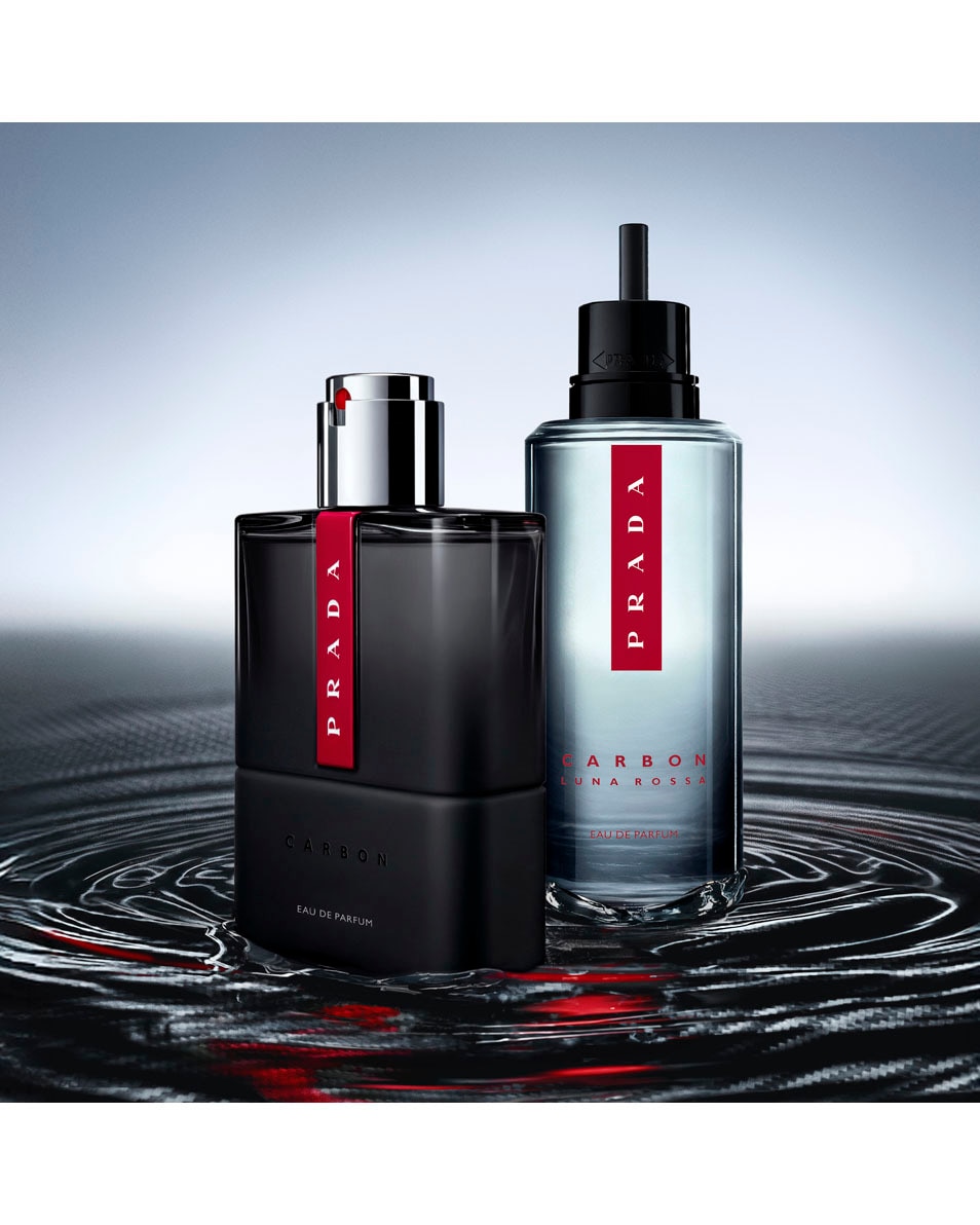 PRADA Luna Rossa Carbon Eau De Parfum - Navulbaar Parfum Voor Heren 100 ML 4