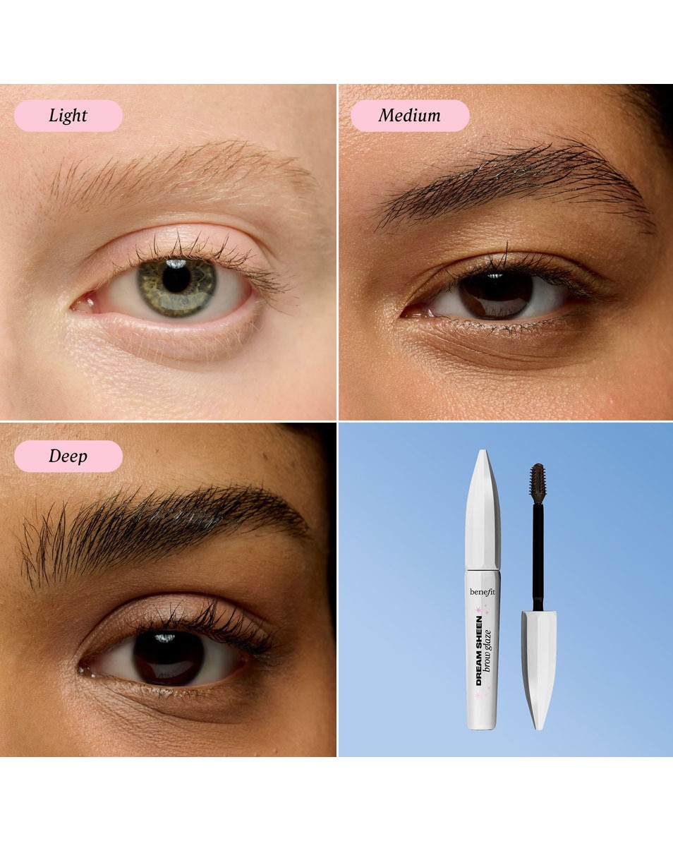 BENEFIT COSMETICS Eyebrows Dream Sheen - gekleurde wenkbrauwgel LIGHT