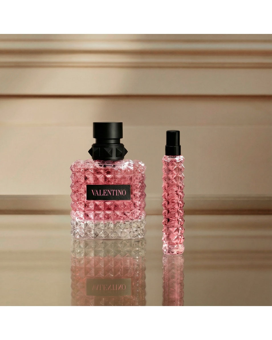 VALENTINO Born in Roma Donna Eau de Parfum Travelsize – Bloemig, amber en houtachtig parfum voor dames 10 ML 4