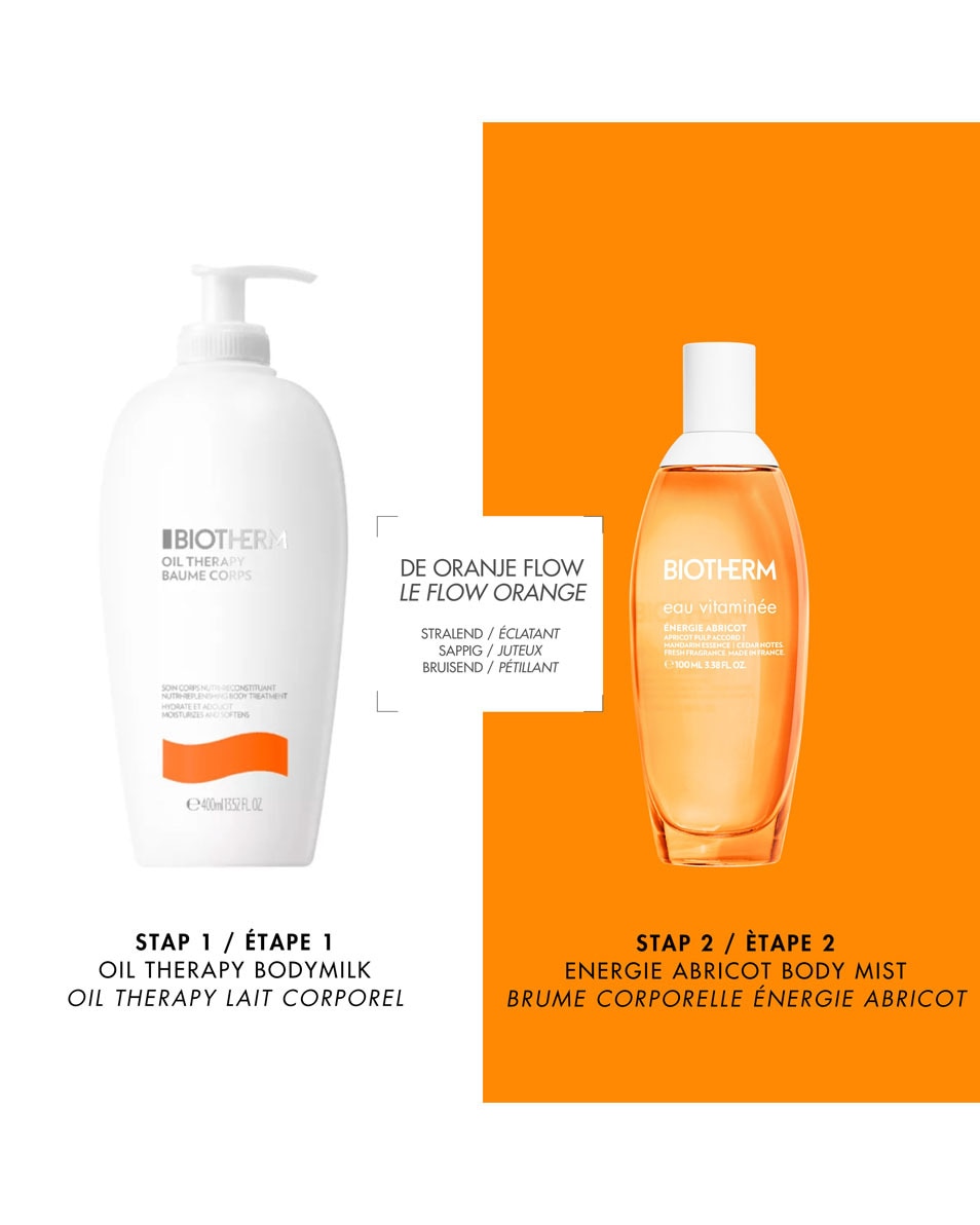 BIOTHERM Eau Vitaminée Énergie Abricot Brume Corps Rafraîchissante – Notes d’Abricot, Mandarine & Bois de Cèdre 100 ML 4