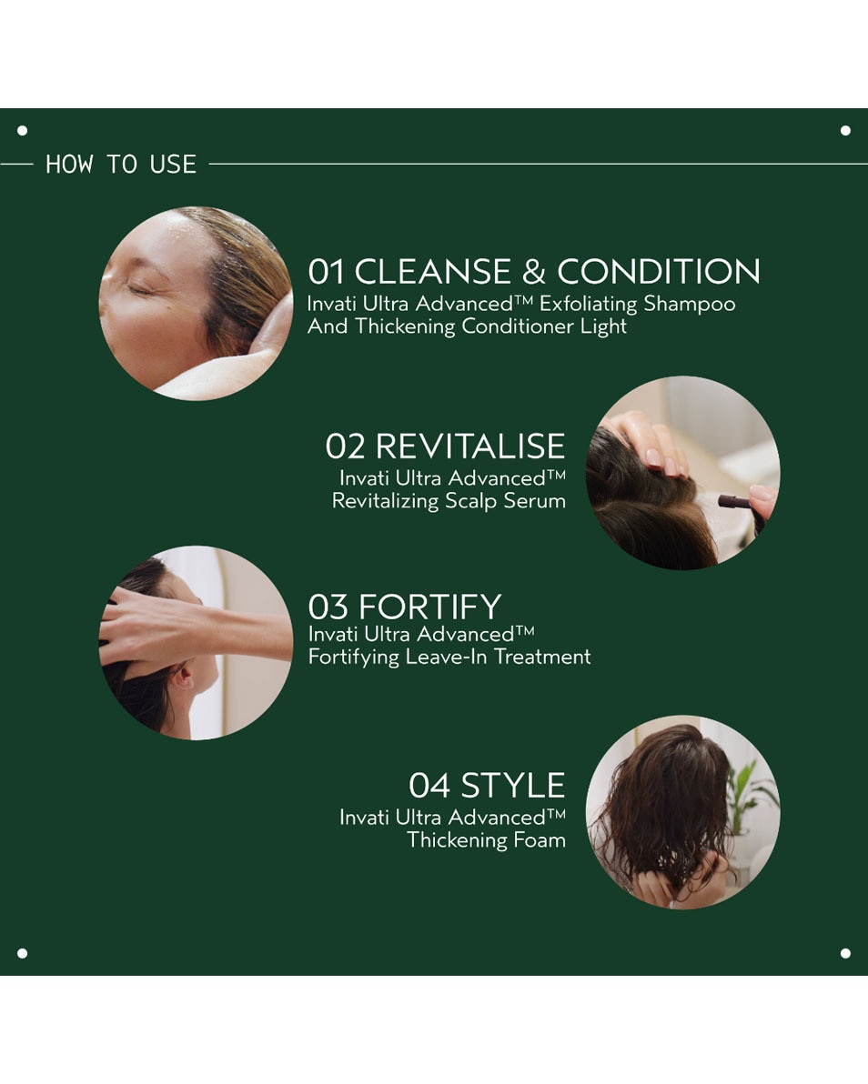 AVEDA Invati Ultra Advanced Thickening Conditioner - light Après-shampoing épaississant pour cheveux fins 200 ML 4