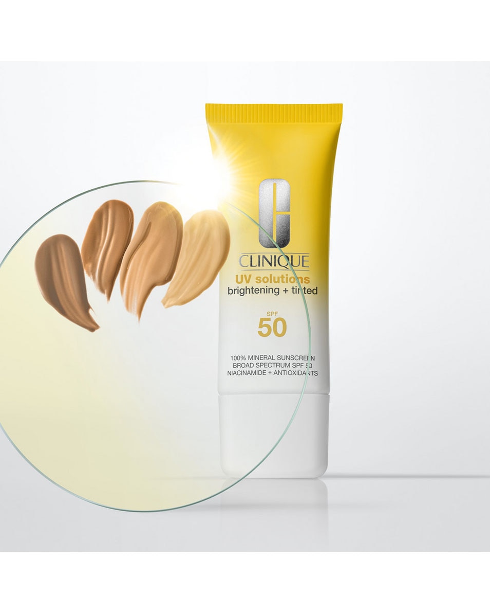 CLINIQUE UV Solutions Soin Solaire Illuminateur Teinté SPF 50 Deep 4