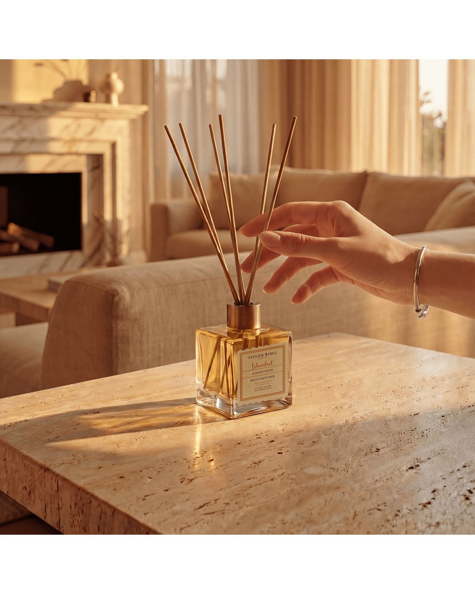 ATELIER REBUL Istanbul Golden Hour Geurstokjes 120 ML 4