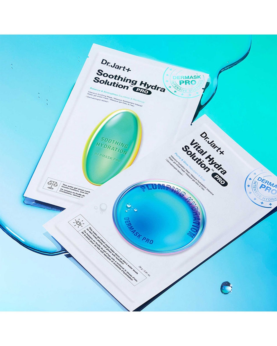 DR JART+ Dermask Soothing Hydra Solution PRO Kalmerend Gezichtsmasker van Stof 25 G