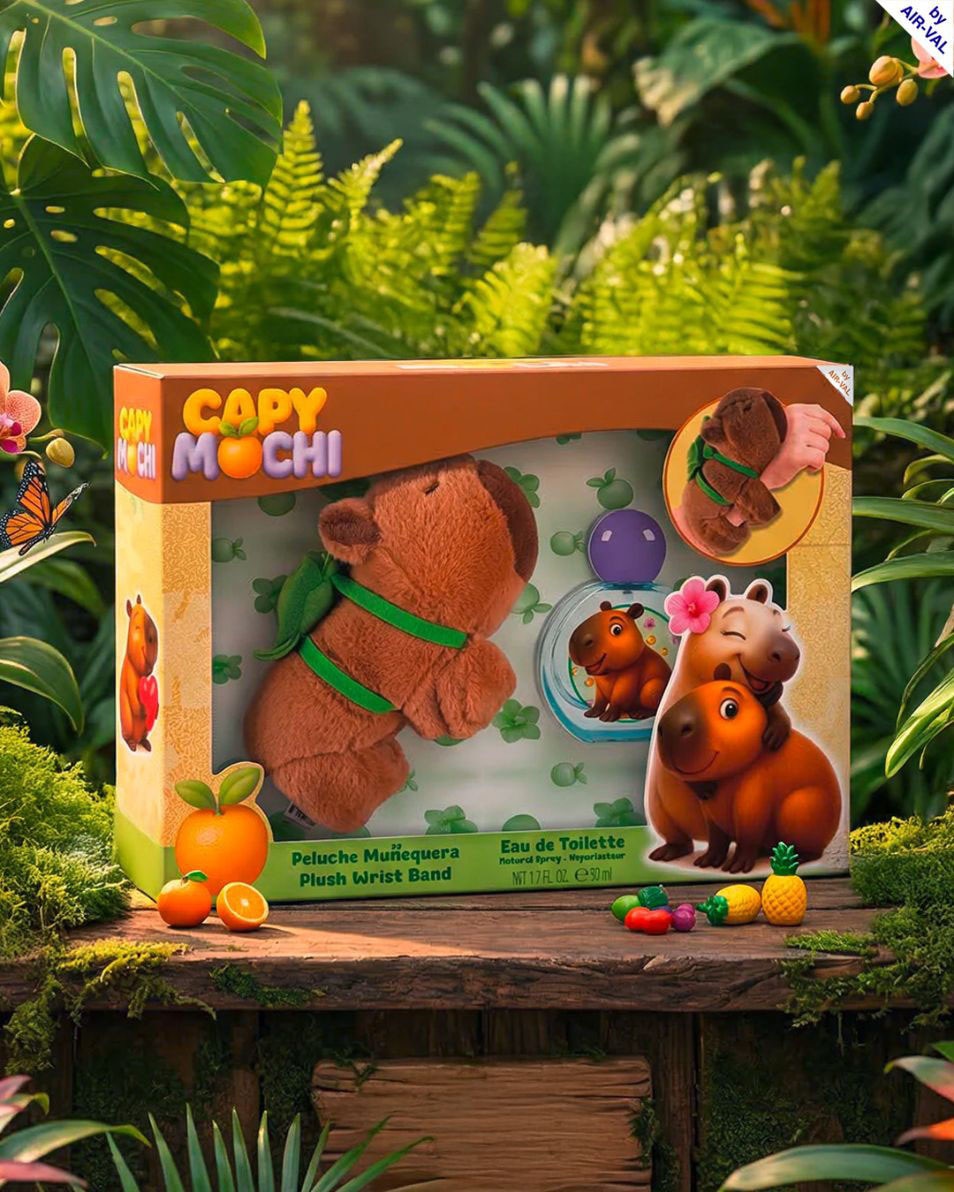 DISNEY CAPI MOCHI Capy Mochi Gift Set with EDT 50 ml and Plush Wrist Band 2 ST 2