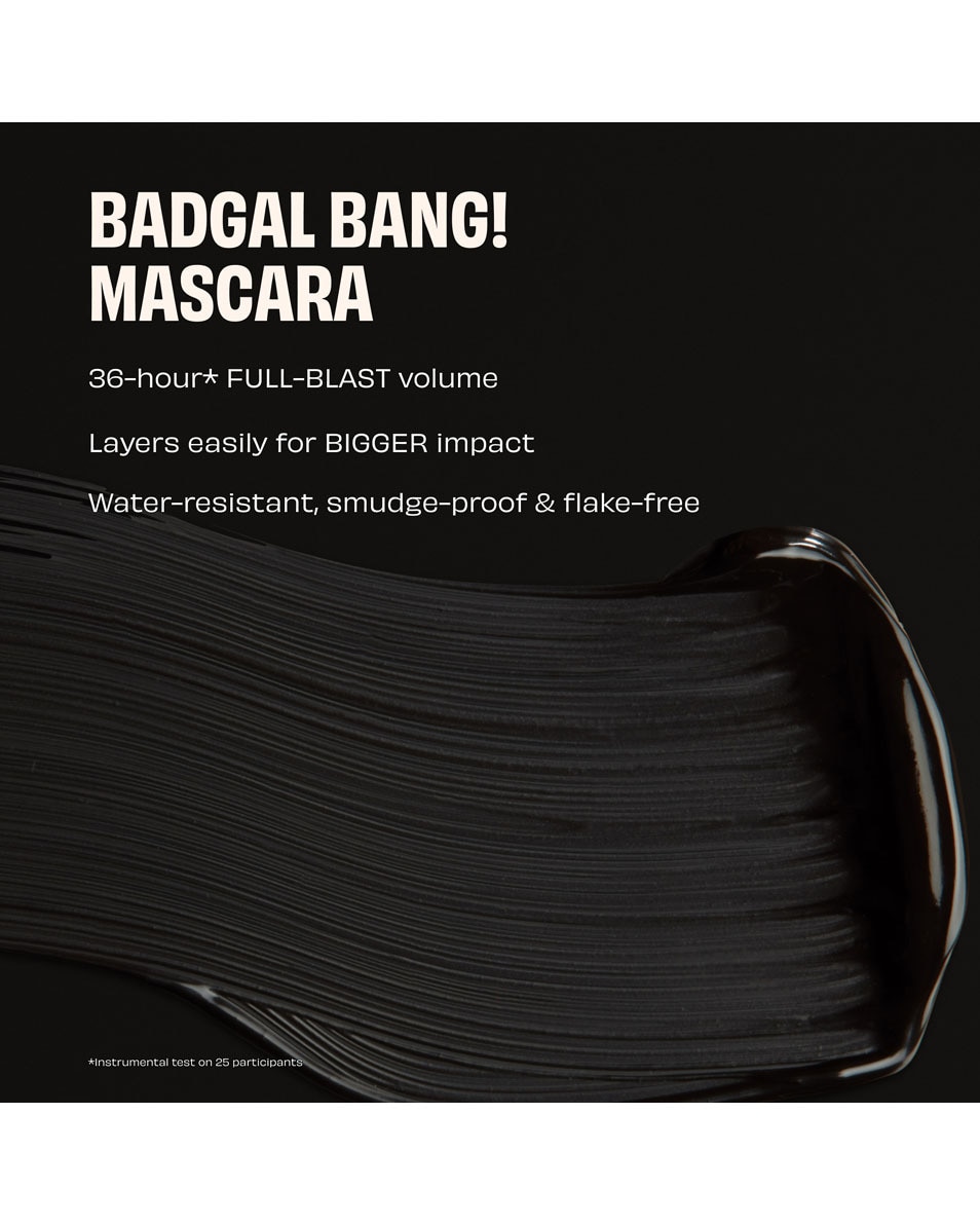 BENEFIT COSMETICS BADgal BANG! Mascara Intense Black 4