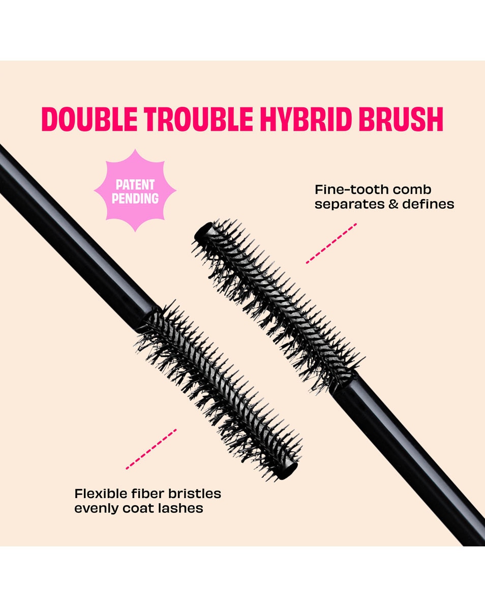 BENEFIT COSMETICS BADgal Bounce Mascara Midnight Brown 4