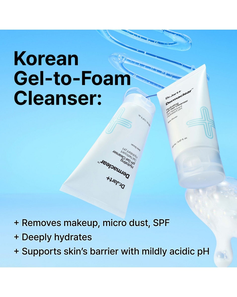 DR JART+ Dermaclear Hydrating pH Gel Cleanser Hydraterende pH-Reinigingsgel 30 ML