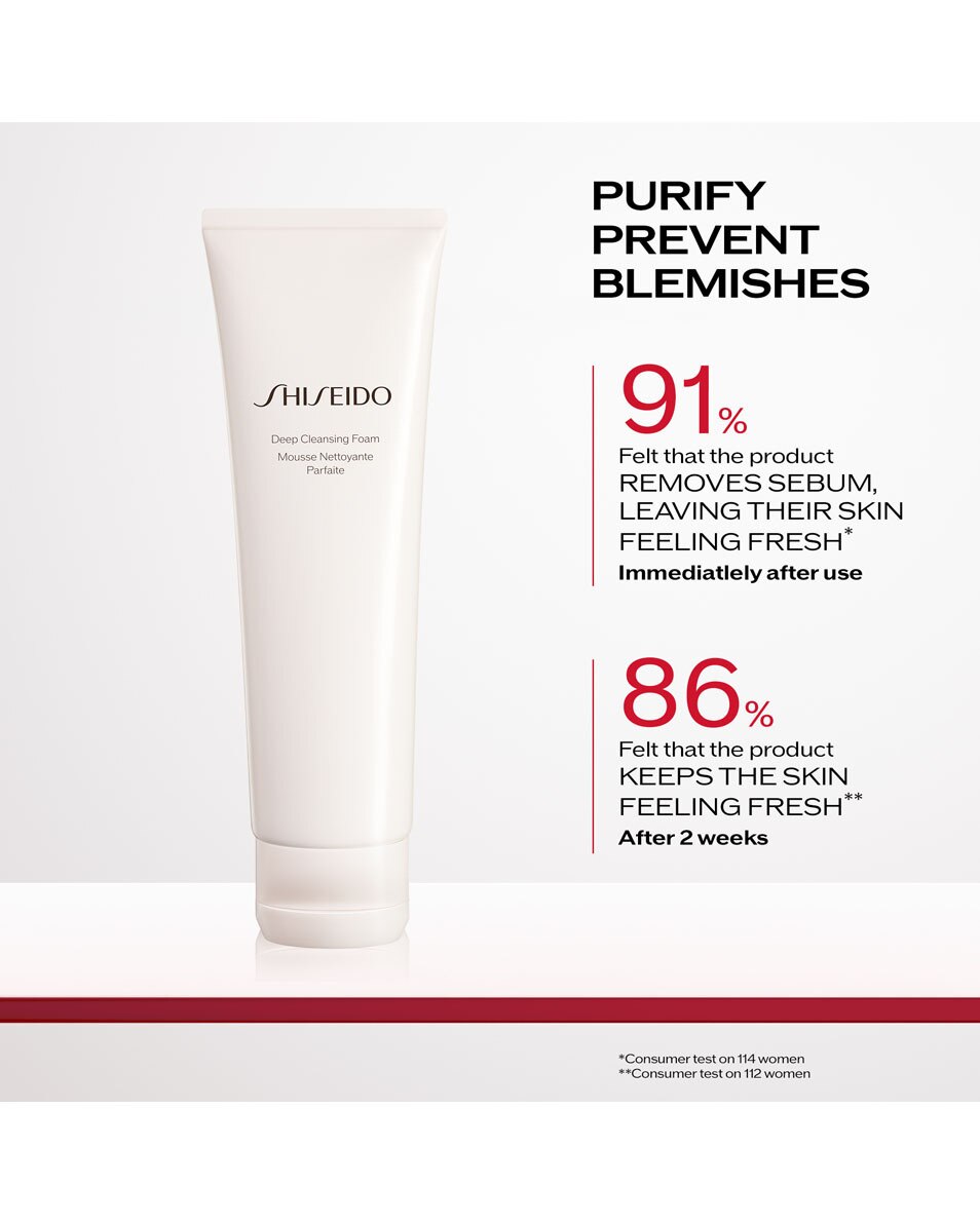 SHISEIDO Daily Essentials Deep Cleansing Foam 125 ML 4