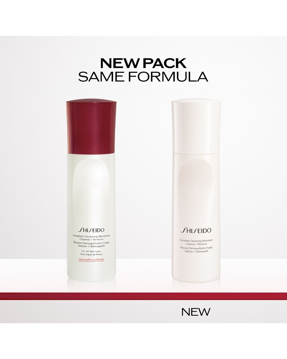 SHISEIDO Daily Essentials Mousse Démaquillante Visage 180 ML 4