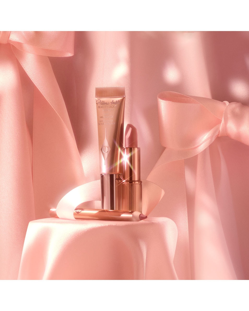 CHARLOTTE TILBURY PILLOW TALK PILLOW TALK ICONIC LIP + CHEEK KIT - ORIGINAL 3 ST
