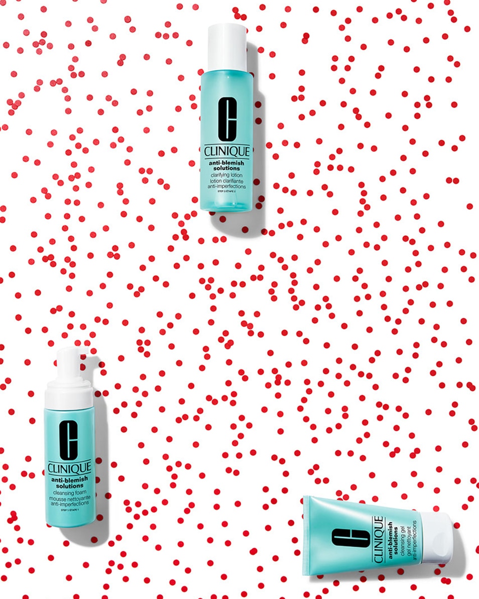 CLINIQUE ANTI-BLEMISH SOLUTIONS™ CLEANSING GEL REINIGINGSGEL - ANCE-GEVOELIGE HUID - CAMOUFLEERT & VOORKOMT ONZUIVERHEDEN 125 ML 3