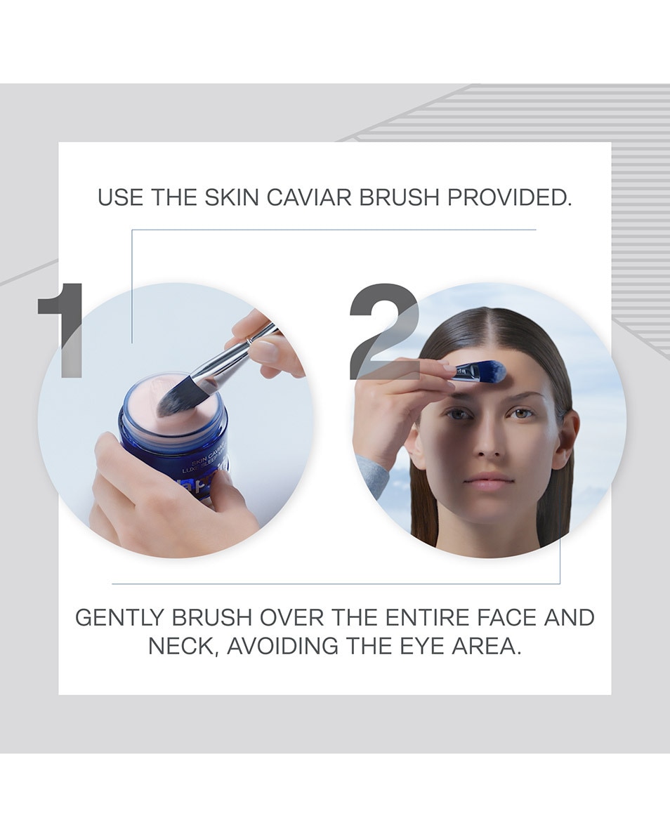 LA PRAIRIE THE SKIN CAVIAR COLLECTION MASQUE LUXE NUIT, MASQUE DE NUIT 50 ML 4