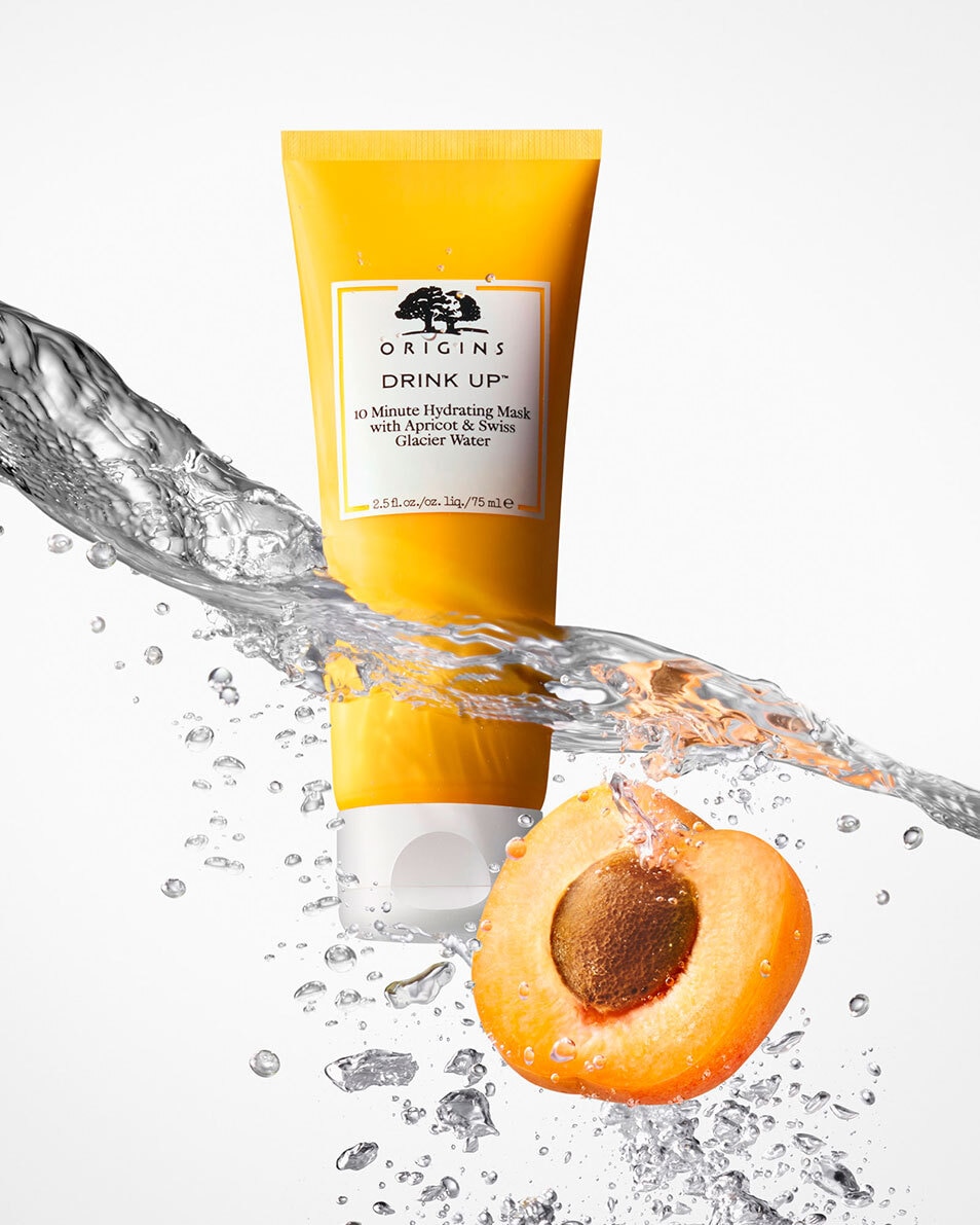 MASQUE HYDRATANT 10 MINUTES À L'ABRICOT ET À L'ABRICOT ET À L'EAU DES GLACIERS