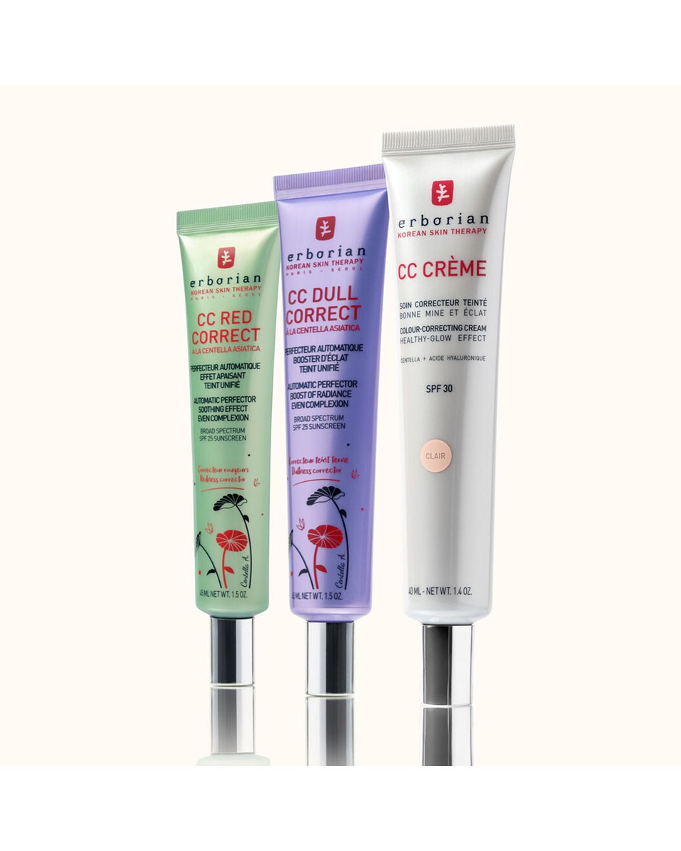 ERBORIAN CC DULL CORRECT PERFECTEUR AUTOMATIQUE BOOSTER D'ÉCLAT TEINT UNIFIÉ 45 ML 5