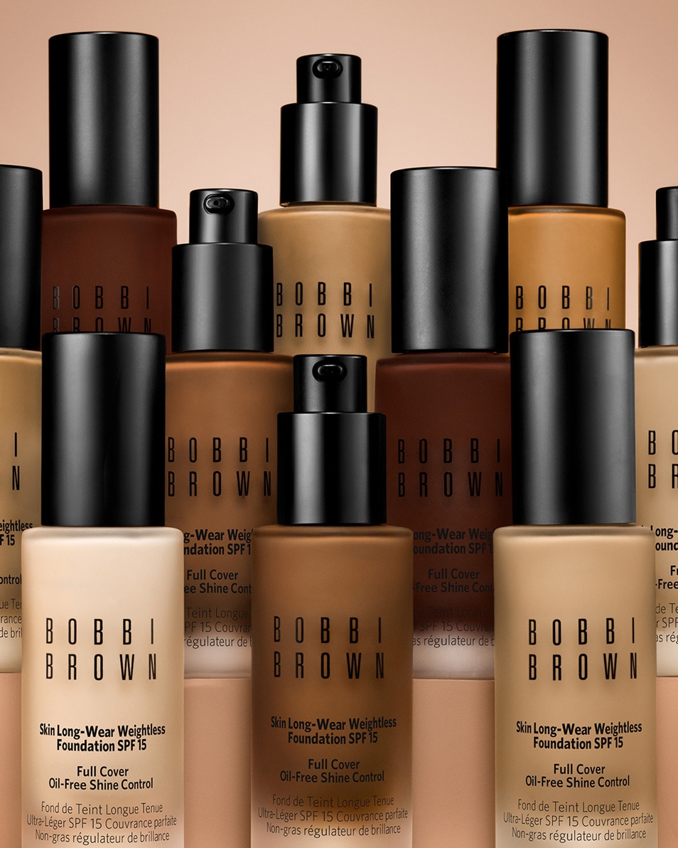 BOBBI BROWN SKIN LONGWEAR WEIGHTLESS FOUNDATION SPF15- MATTE FINISH- 16U LANGHOUDEND COOL ESPRESSO 5