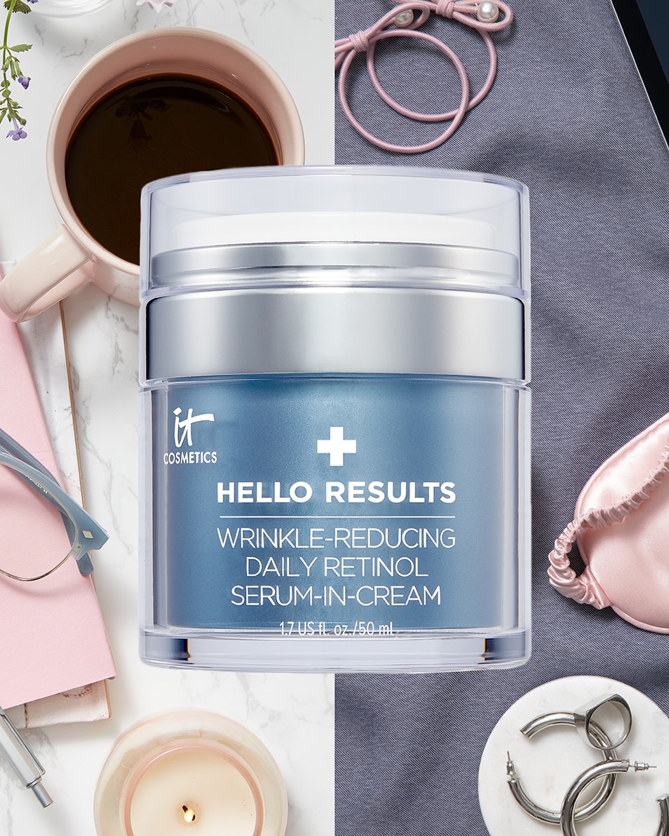 IT COSMETICS HELLO RESULTS RETINOL SERUM-IN-CREAM ANTI AGE DAGCREME 50 ML 5
