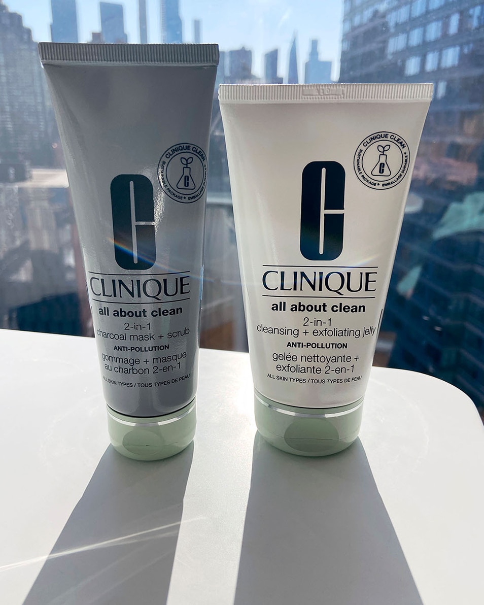 CLINIQUE ALL ABOUT CLEAN™ 2-IN-1 CLEANSING + EXFOLIATING JELLY CLEANSER & EXFOLIËRENDE GEL IN 1 - MILD - ALLE HUIDTYPES 150 ML 5