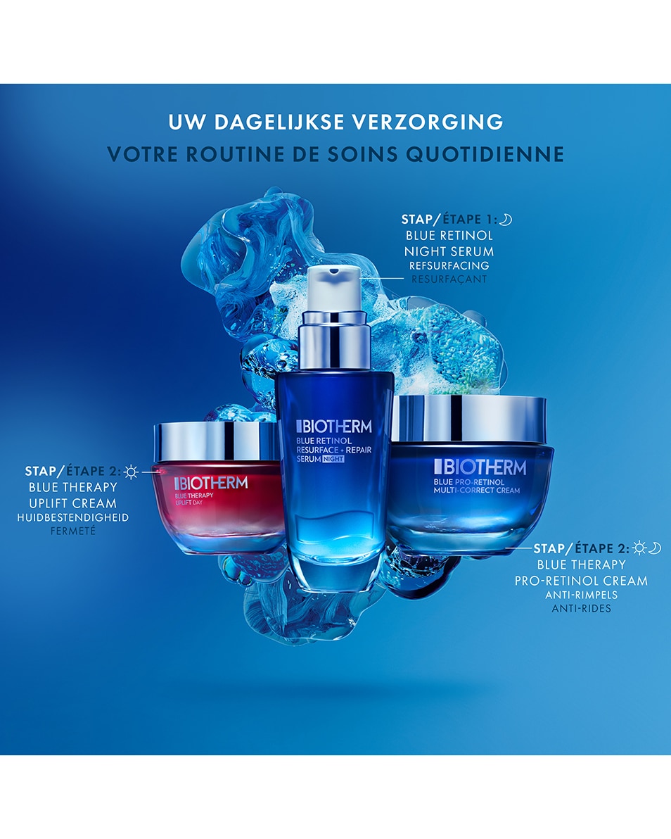 BIOTHERM BLUE RETINOL NACHT SERUM GEZICHTSVERZORGING