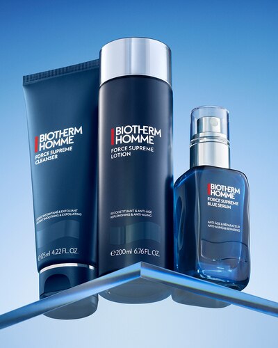 BIOTHERM FORCE SUPREME HOMME BLACK MASK ANTI-AGE MASQUE DU VISAGE 50 ML