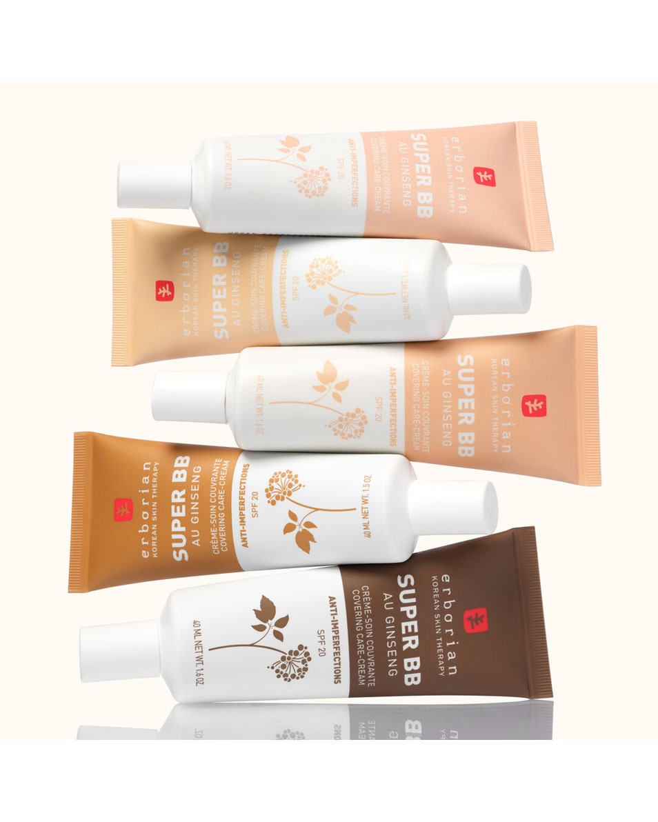 ERBORIAN SUPER BB CRÈME DE TEINT-SOIN COUVRANTE DORE 5