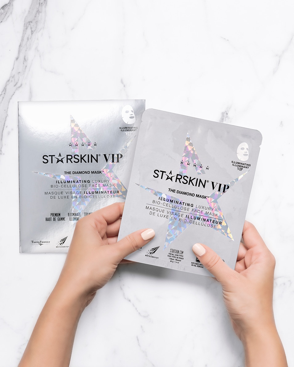 THE DIAMOND MASK™ ILLUMINATING BIO-CELLULOSE FACE MASK