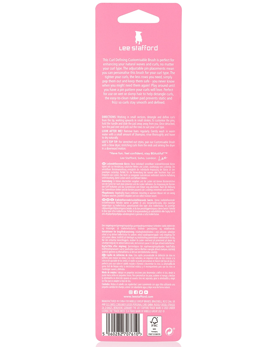 CURL DEFINING CUSTOMISABLE BRUSH