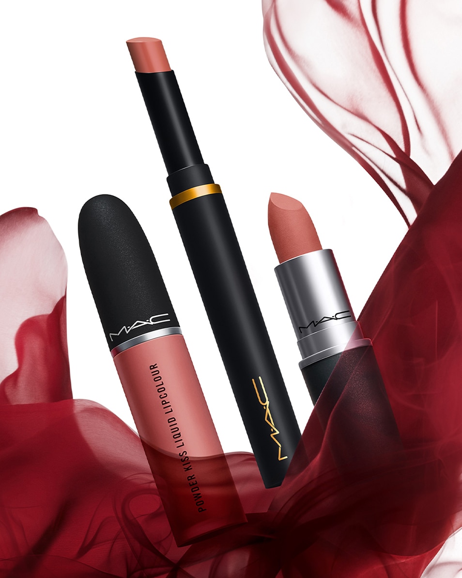 M.A.C POWDER KISS VELVET BLUR SLIM STICK HYDRATERENDE MATTE LIPPENSTIFT- 12U LANGHOUDEND Mull it over 5